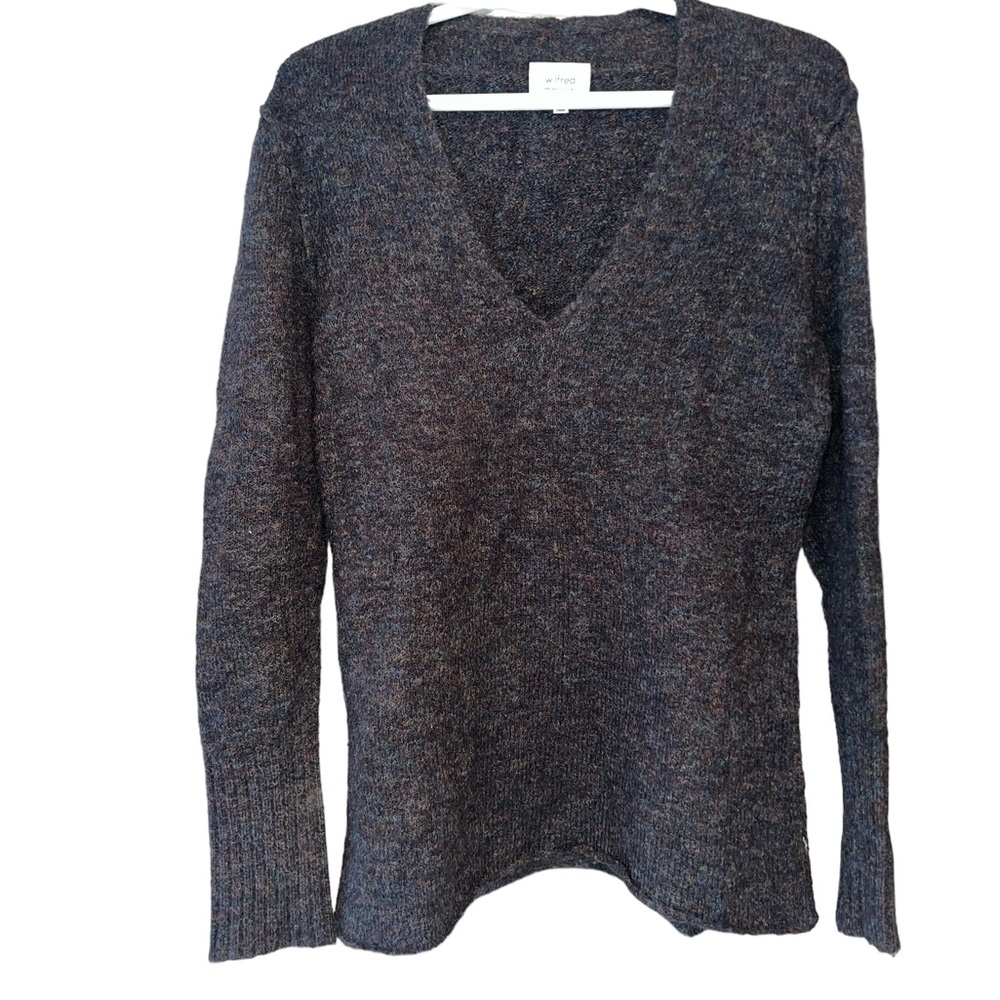 WILFRED | Wool & Mohair Blend V-Neck Sweater